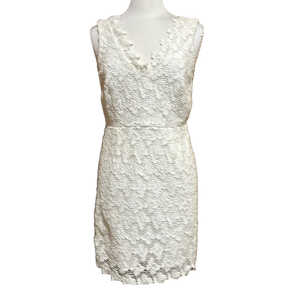 Lilly Pulitzer Reeve Resort White Papillion Sheath Dress Size 8 - EUC - Picture 5 of 9